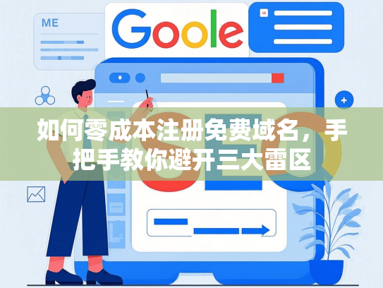 如何零成本注册免费域名，手把手教你避开三大雷区