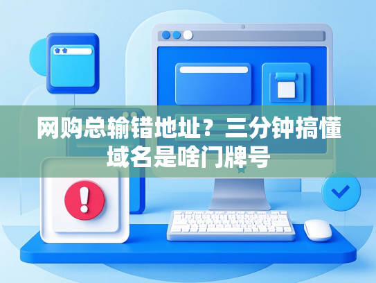 网购总输错地址？三分钟搞懂域名是啥门牌号
