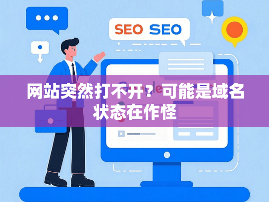 网站突然打不开？可能是域名状态在作怪