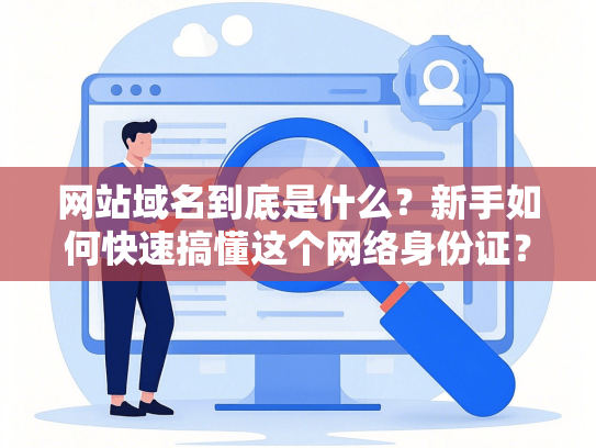网站域名到底是什么？新手如何快速搞懂这个网络身份证？