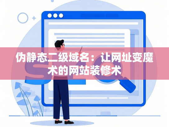 伪静态二级域名：让网址变魔术的网站装修术
