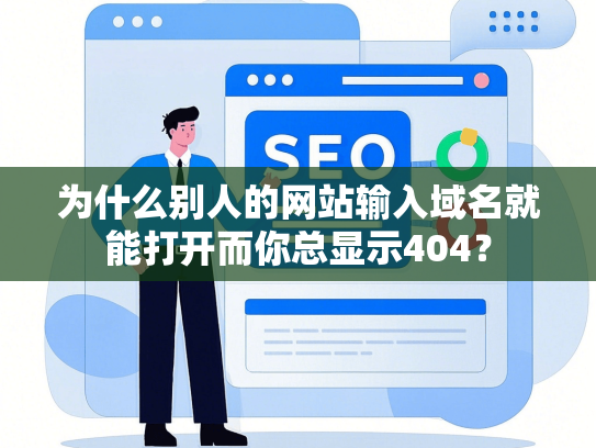 为什么别人的网站输入域名就能打开而你总显示404？-第1张图片