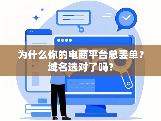 为什么你的电商平台总丢单？域名选对了吗？