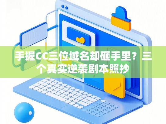 手握CC三位域名却砸手里？三个真实逆袭剧本照抄