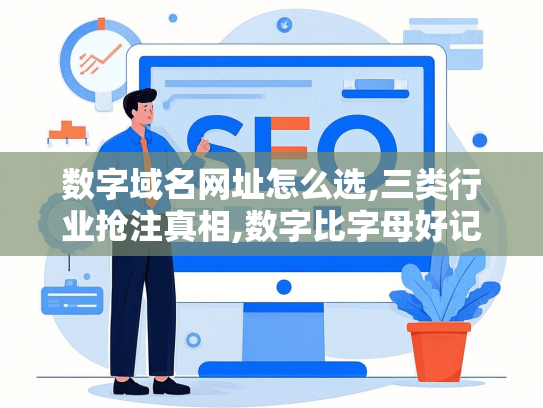 数字域名网址怎么选,三类行业抢注真相,数字比字母好记吗