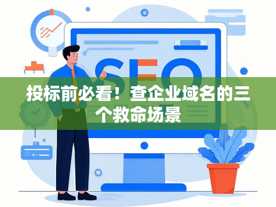 投标前必看！查企业域名的三个救命场景