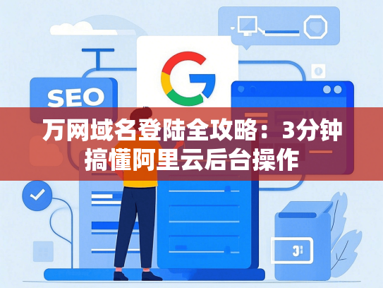 万网域名登陆全攻略：3分钟搞懂阿里云后台操作