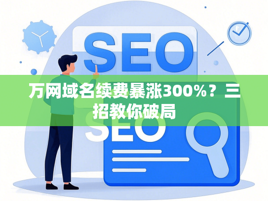 万网域名续费暴涨300%？三招教你破局