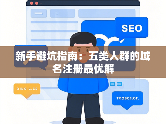 新手避坑指南：五类人群的域名注册最优解