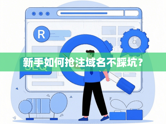 新手如何抢注域名不踩坑？