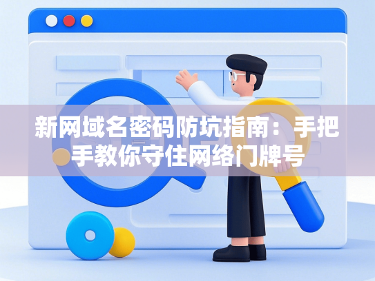 新网域名密码防坑指南：手把手教你守住网络门牌号