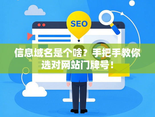 信息域名是个啥？手把手教你选对网站门牌号！