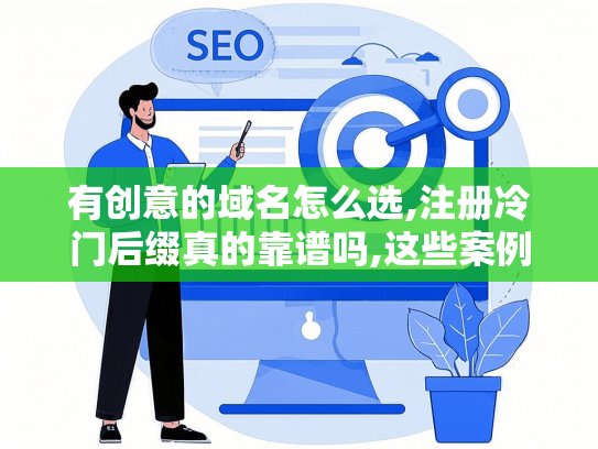 有创意的域名怎么选,注册冷门后缀真的靠谱吗,这些案例告诉你答案