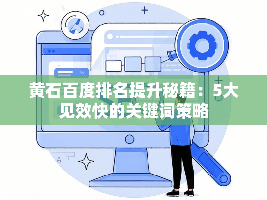 黄石百度排名提升秘籍：5大见效快的关键词策略