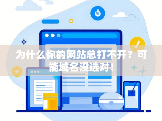 为什么你的网站总打不开？可能域名没选对！-第1张图片