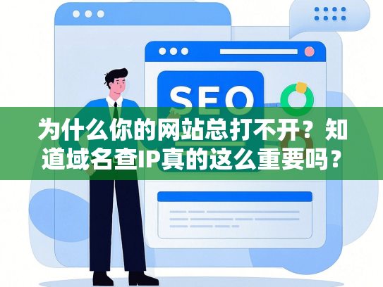 为什么你的网站总打不开？知道域名查IP真的这么重要吗？