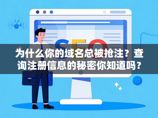 为什么你的域名总被抢注？查询注册信息的秘密你知道吗？