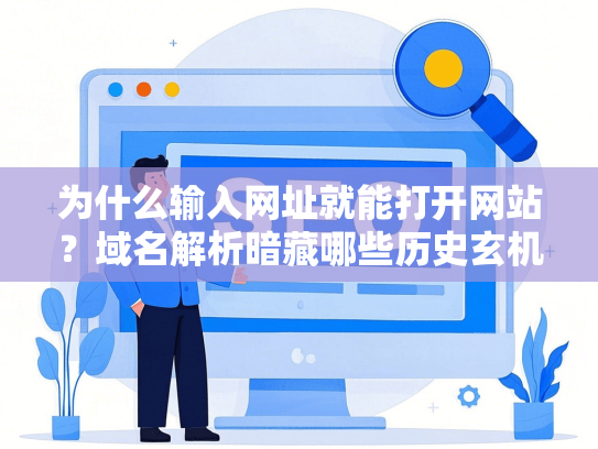 为什么输入网址就能打开网站？域名解析暗藏哪些历史玄机？