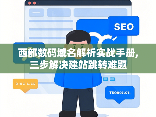 西部数码域名解析实战手册,三步解决建站跳转难题