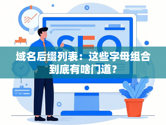 域名后缀列表：这些字母组合到底有啥门道？