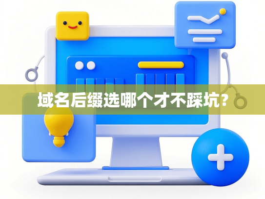域名后缀选哪个才不踩坑？