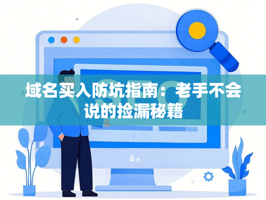 域名买入防坑指南：老手不会说的捡漏秘籍