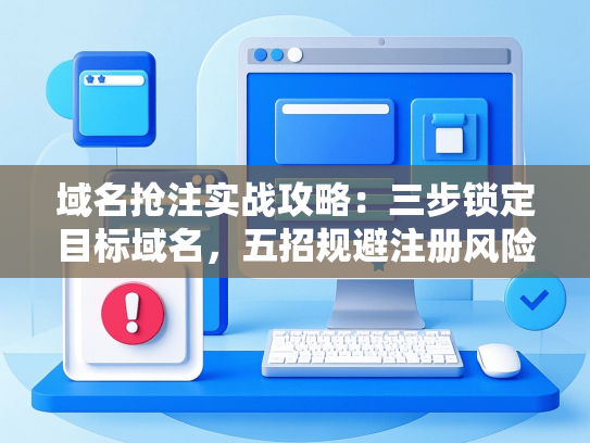 域名抢注实战攻略：三步锁定目标域名，五招规避注册风险