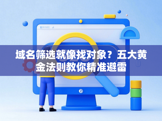 域名筛选就像找对象？五大黄金法则教你精准避雷