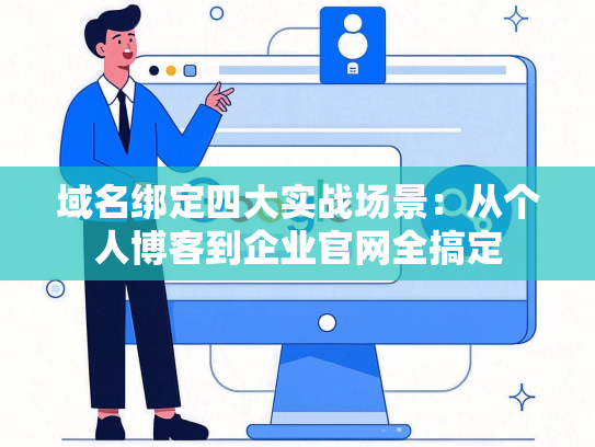 域名绑定四大实战场景：从个人博客到企业官网全搞定