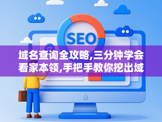 域名查询全攻略,三分钟学会看家本领,手把手教你挖出域名老底