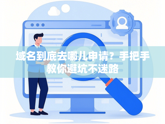 域名到底去哪儿申请？手把手教你避坑不迷路