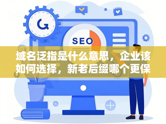 域名泛指是什么意思，企业该如何选择，新老后缀哪个更保值？