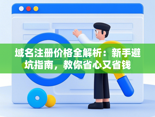 域名注册价格全解析：新手避坑指南，教你省心又省钱