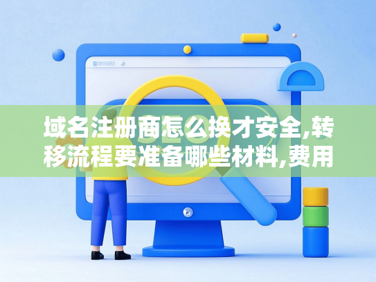 域名注册商怎么换才安全,转移流程要准备哪些材料,费用对比表