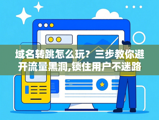 域名转跳怎么玩？三步教你避开流量黑洞,锁住用户不迷路