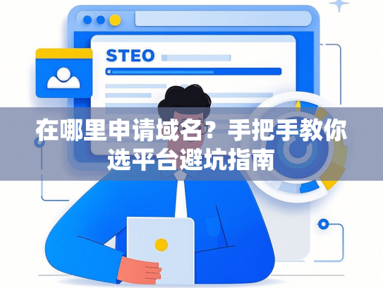 在哪里申请域名？手把手教你选平台避坑指南
