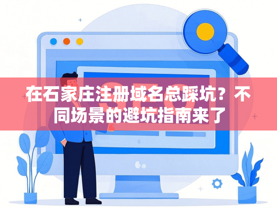 在石家庄注册域名总踩坑？不同场景的避坑指南来了