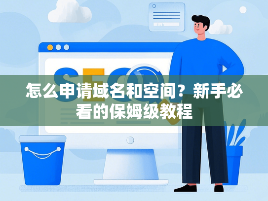 怎么申请域名和空间？新手必看的保姆级教程