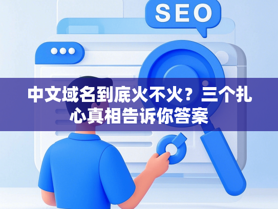 中文域名到底火不火？三个扎心真相告诉你答案