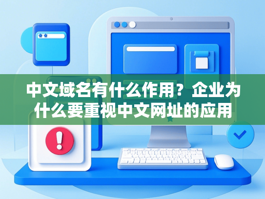 中文域名有什么作用？企业为什么要重视中文网址的应用-第1张图片