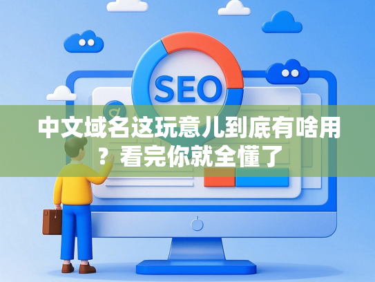 中文域名这玩意儿到底有啥用？看完你就全懂了
