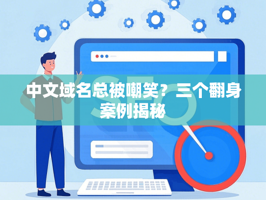 中文域名总被嘲笑？三个翻身案例揭秘