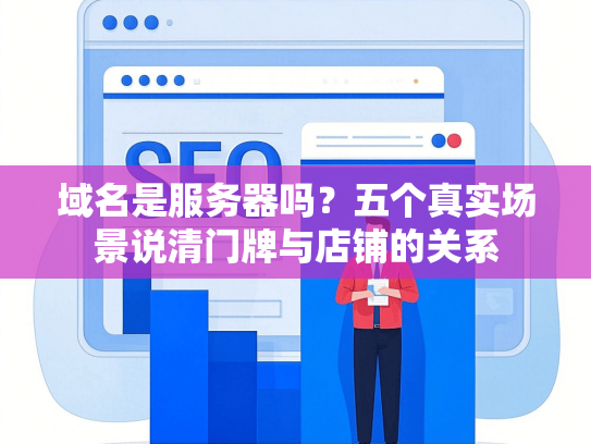 域名是服务器吗？五个真实场景说清门牌与店铺的关系