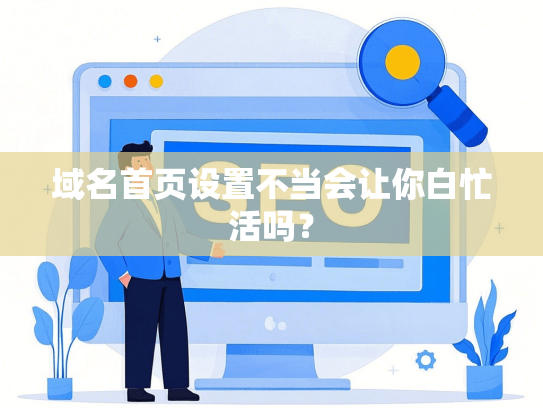 域名首页设置不当会让你白忙活吗？