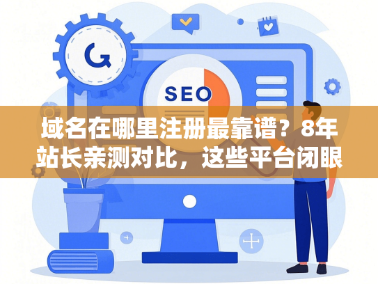 域名在哪里注册最靠谱？8年站长亲测对比，这些平台闭眼选