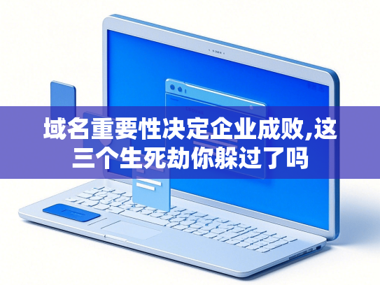 域名重要性决定企业成败,这三个生死劫你躲过了吗