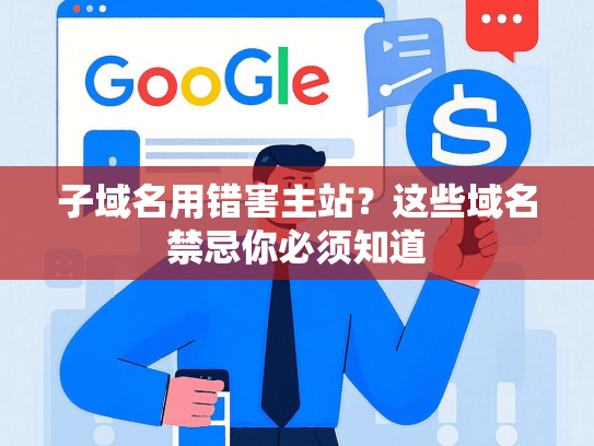 子域名用错害主站？这些域名禁忌你必须知道