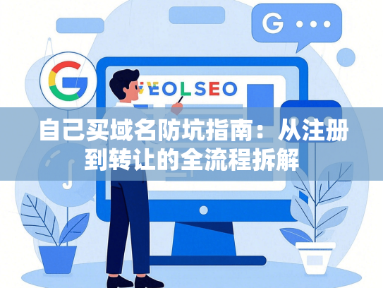 自己买域名防坑指南：从注册到转让的全流程拆解