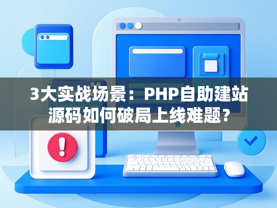 3大实战场景：PHP自助建站源码如何破局上线难题？-第1张图片