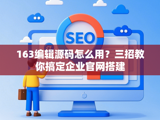 163编辑源码怎么用？三招教你搞定企业官网搭建-第1张图片